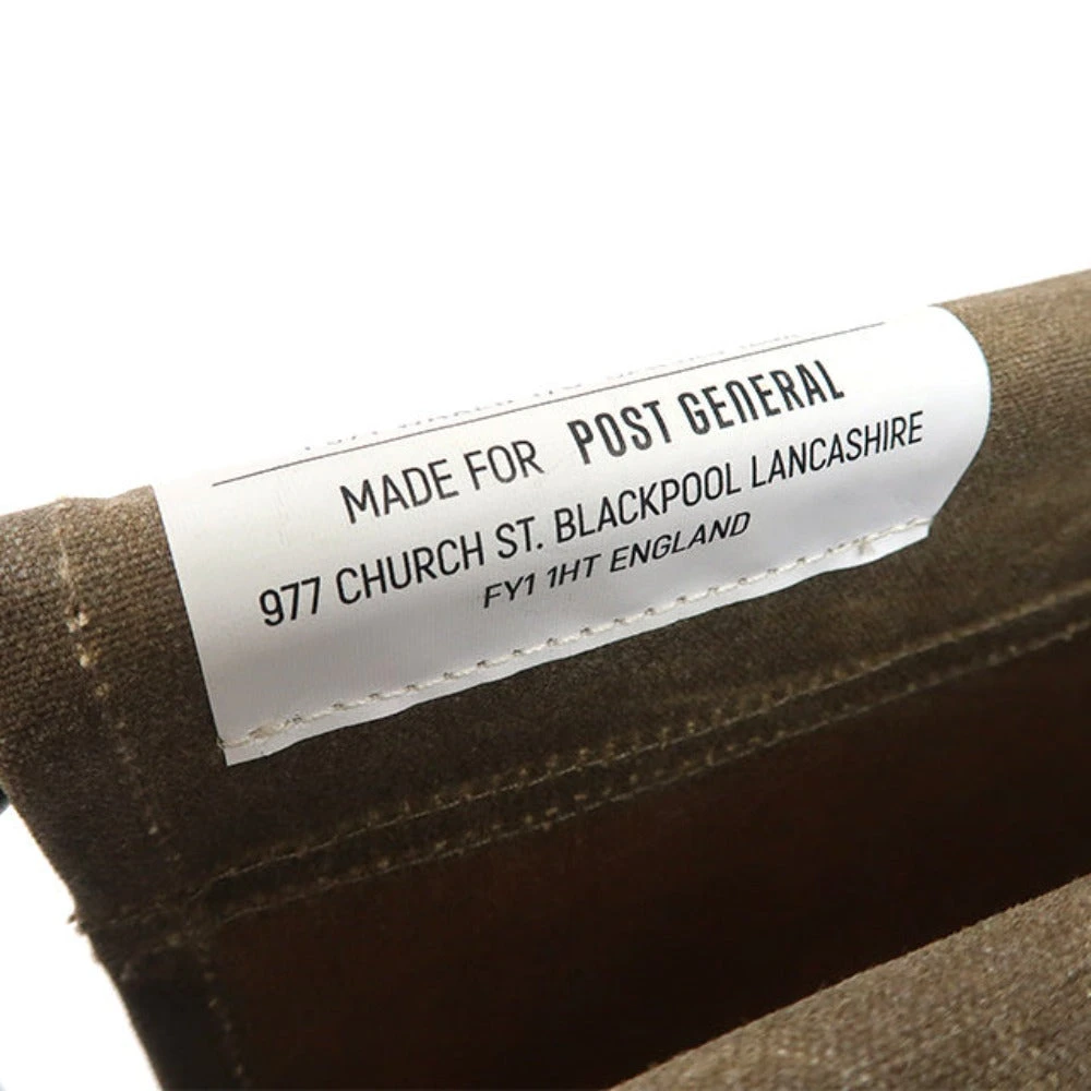 Post General Waxed Canvas Compact Stool - Image 4