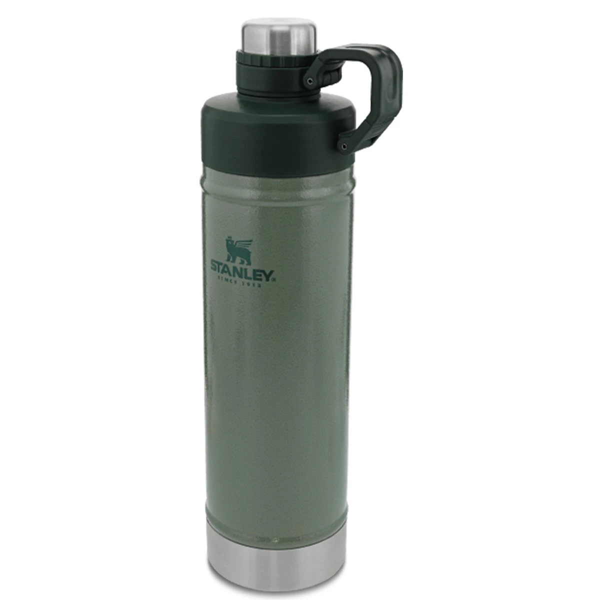 Stanley Classic Vaccum Water Bottle 20oz Hammertone Green - Image 2