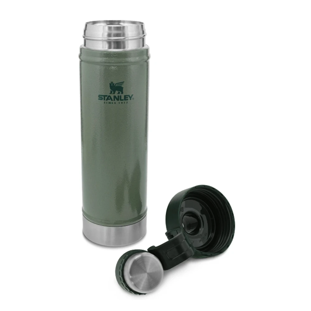Stanley Classic Vacuum Water Bottle 25oz Hammertone Green - Image 2