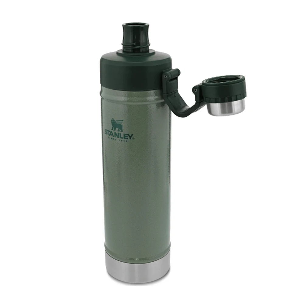 Stanley Classic Vacuum Water Bottle 25oz Hammertone Green - Image 5