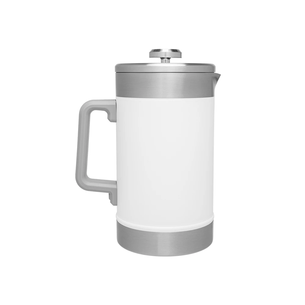 Stanley Classic Vacuum French Press 48OZ Polar White - Image 2