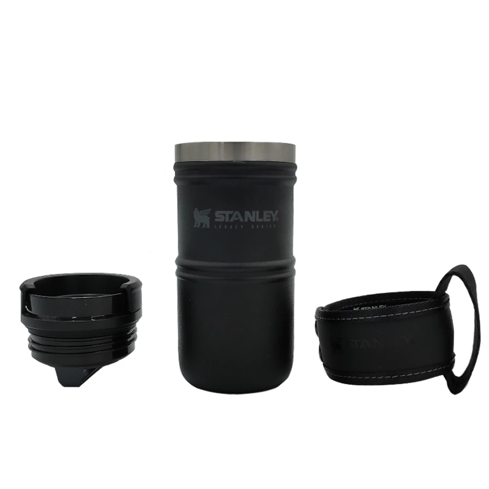 Stanley Legacy Neverleak Travel Mug 8.5oz - Foundry Black - Image 3