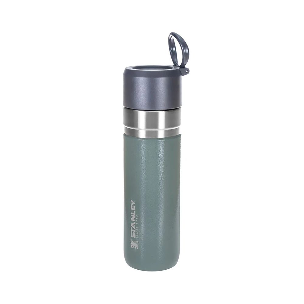 Stanley Go Slim Bottle 16oz - Hammertone Green - Image 2