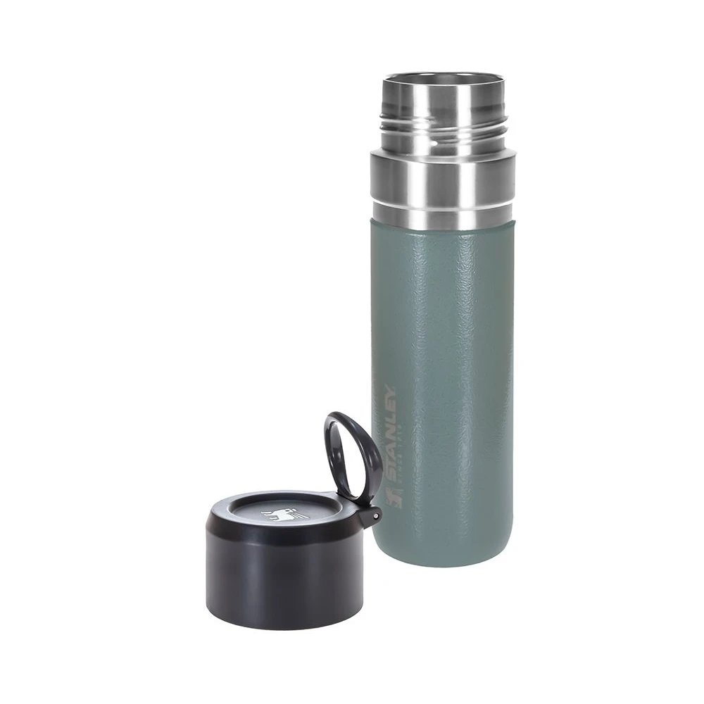 Stanley Go Slim Bottle 16oz - Hammertone Green - Image 3