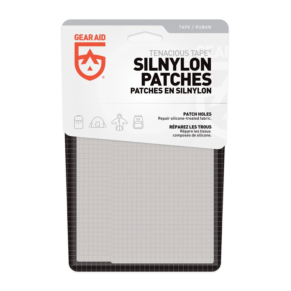 Gear Aid Tenacious Tape Silnylon Patches Gray 3" X 5" - Image 2