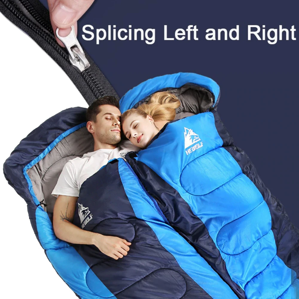 Hewolf Camping Sleeping Bag - Image 4