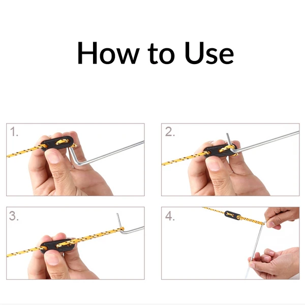 Hewolf 4-8P Outdoor Camping Tarp - Image 12