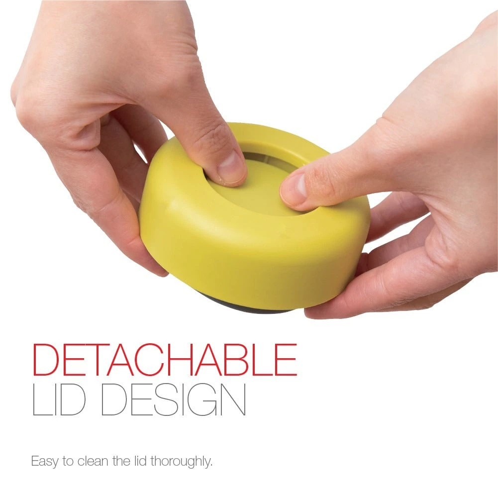 Peacock 0.50L Stylish Food Jar - Khaki - Image 5