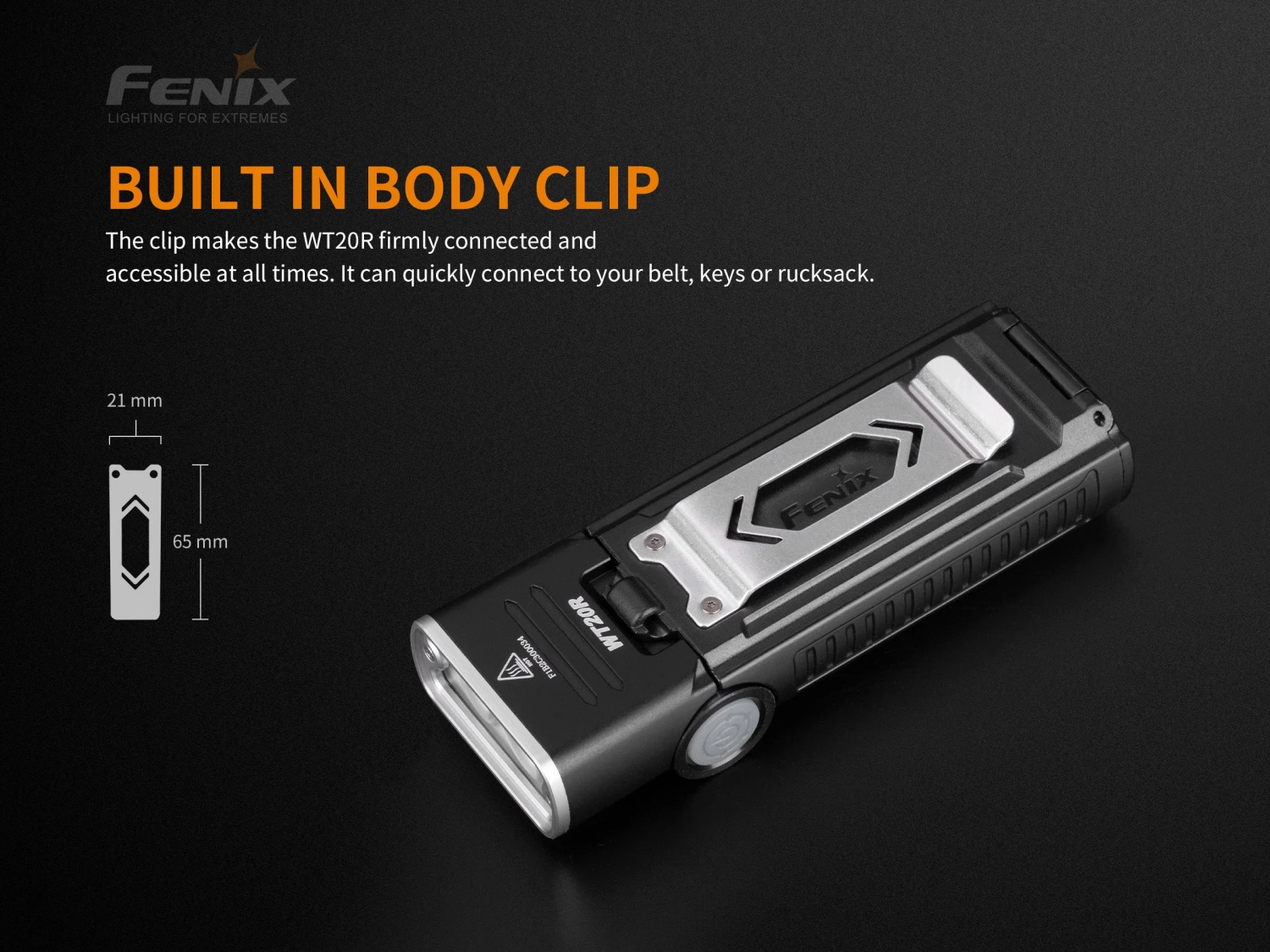 Fenix WT20R XP-G2 S2 Multi-Functional Work LED Flashlight - Image 7