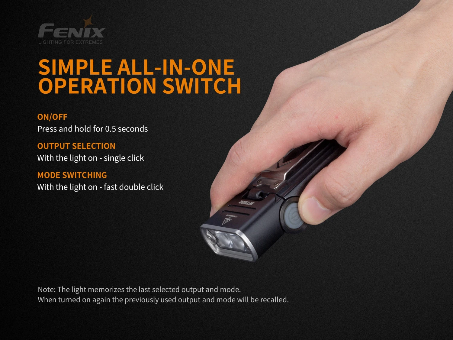 Fenix WT20R XP-G2 S2 Multi-Functional Work LED Flashlight - Image 10