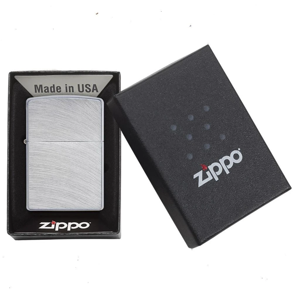 Zippo Regular Chrome Arch Refillable Windproof Lighter - 246487 - Image 4