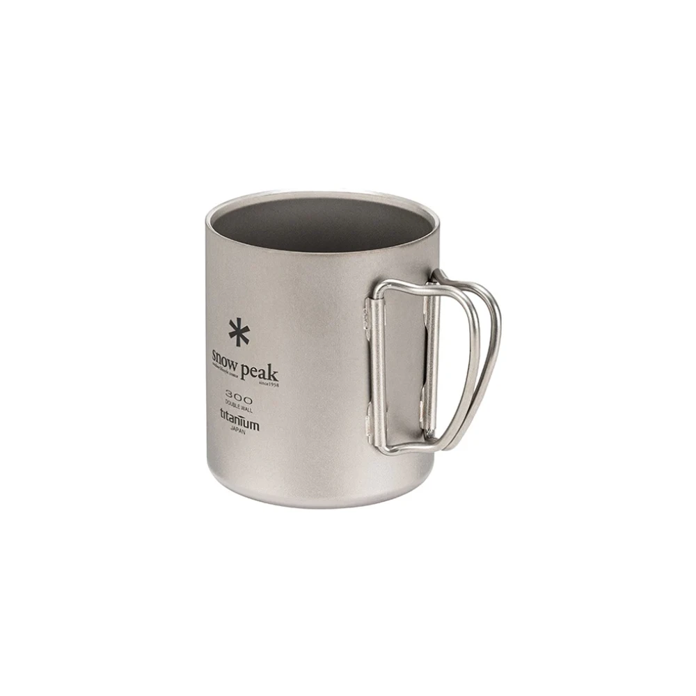 Snow Peak Ti-Double 300 Mug - Image 2