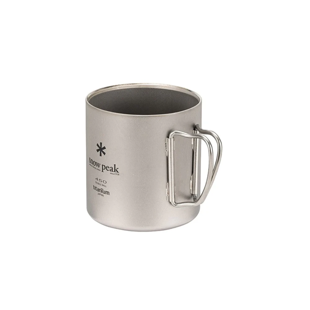Snow Peak Ti-Double 450 Mug - Image 2