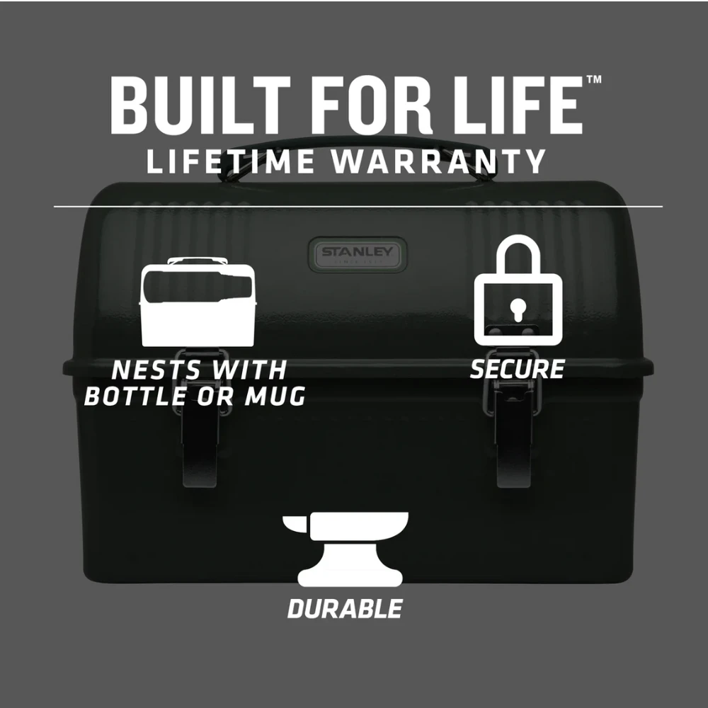 Stanley Classic Lunchbox 10QT Black - Image 7