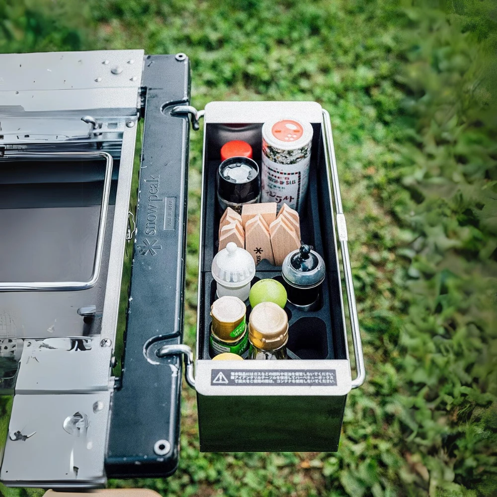 Snow Peak IGT Stainless Steel Box Hanger Half Unit - Image 3