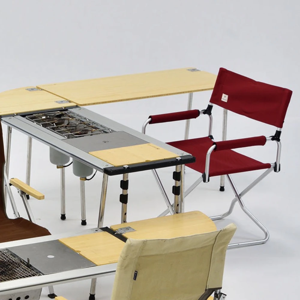 Snow Peak IGT Wood Table Short Bamboo Top - Image 4