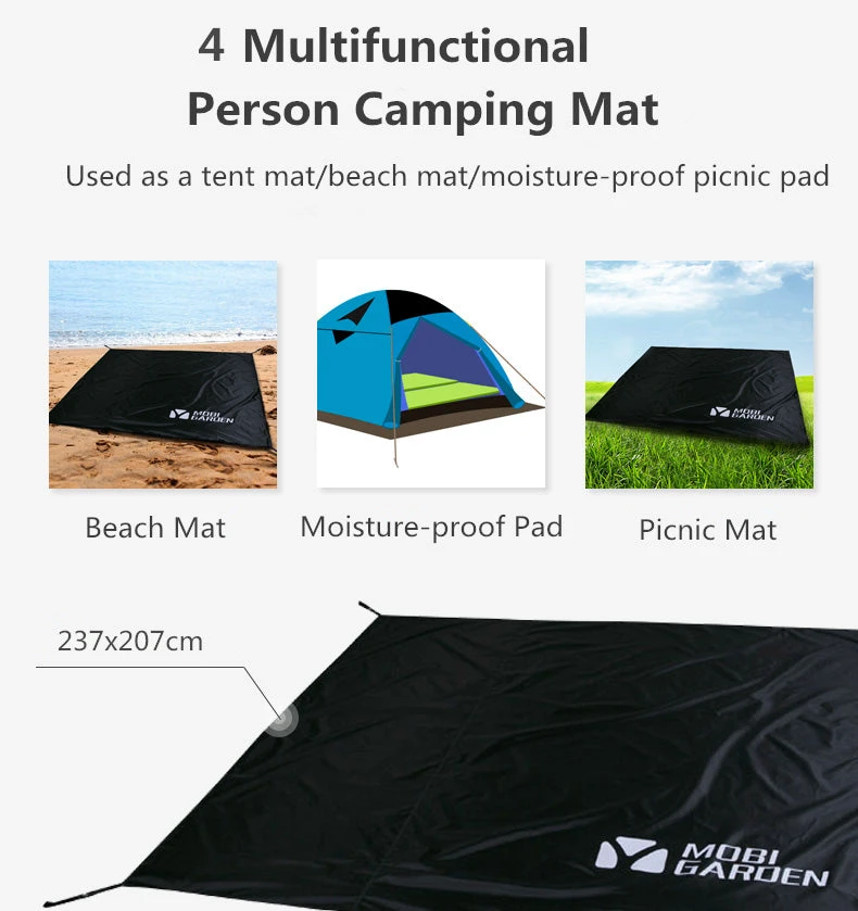 Mobi Garden Tent Footprint 215X180CM - Image 6