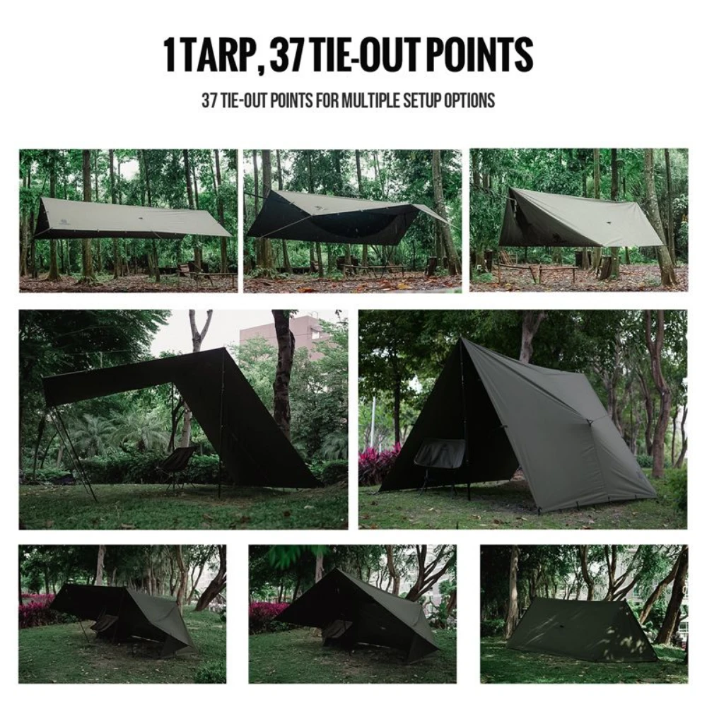 OneTigris FJORD T/C Camping Tarp - Image 6