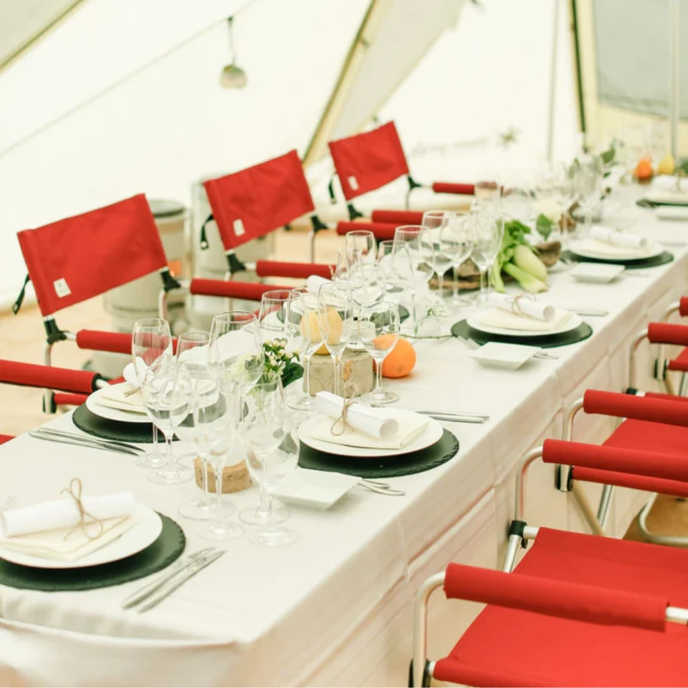 Snow Peak Folding Chair Wide Red - Image 7