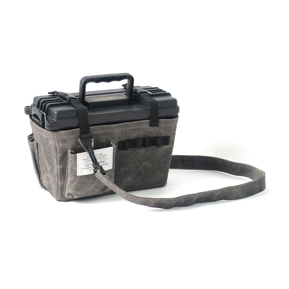 Post General Waxed Canvas Ammo Tool Box - Image 2