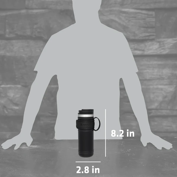 Stanley Legacy Neverleak Travel Mug 16oz - Foundry Black - Image 5
