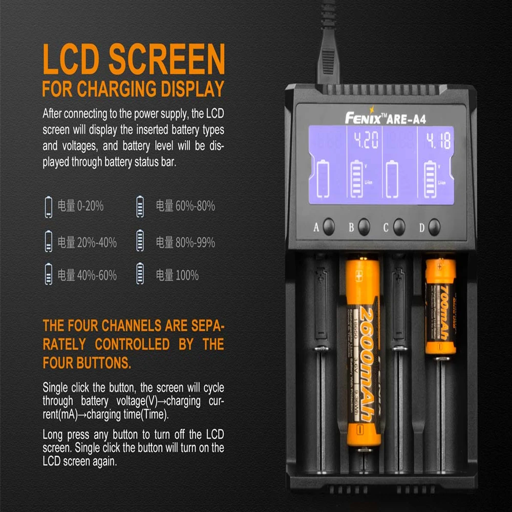 Fenix ARE-A4 Battery Charger - Image 5