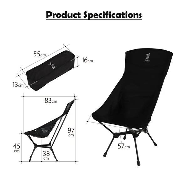 DoD High Back Compact Chair - Image 4