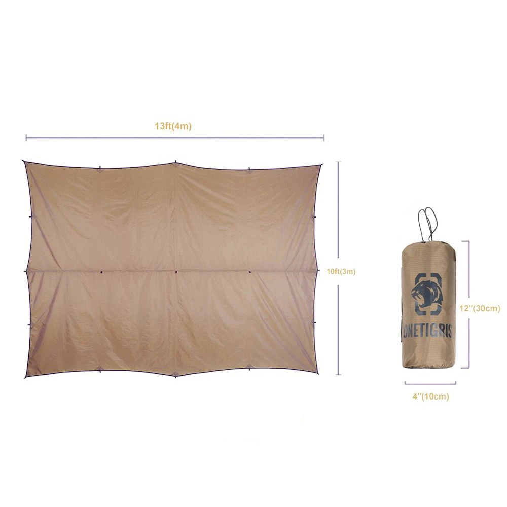 OneTigris Bulwark Rain Fly Camping Tarp - Image 3