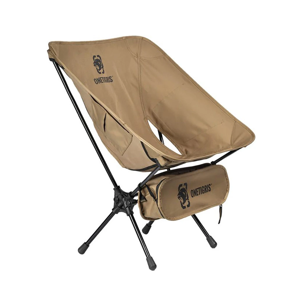 OneTigris Portable Camping Chair - Coyote Brown - Image 2