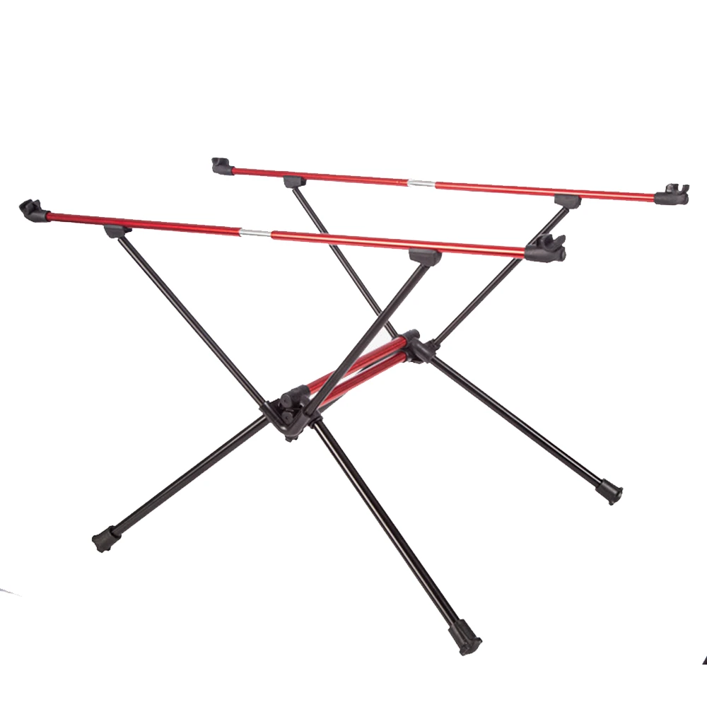 Camp Leader Fabric Top Folding Table - TAN - Image 2