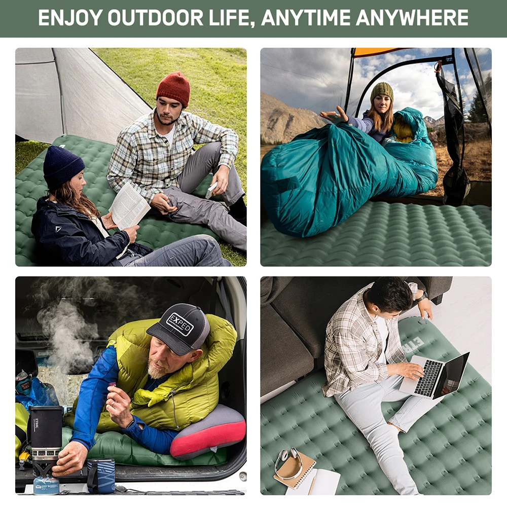 Etrol Whale Double Inflatable Sleeping Pad - Image 6