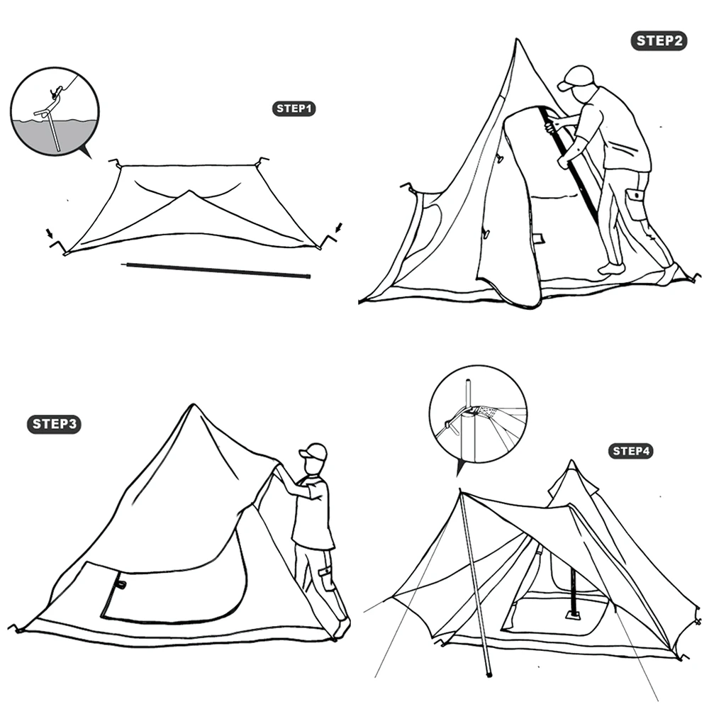 Vidalido Teepee Tent Pro - Image 6