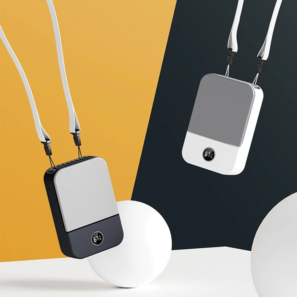 Neck Fan USB Rechargeable - Image 5