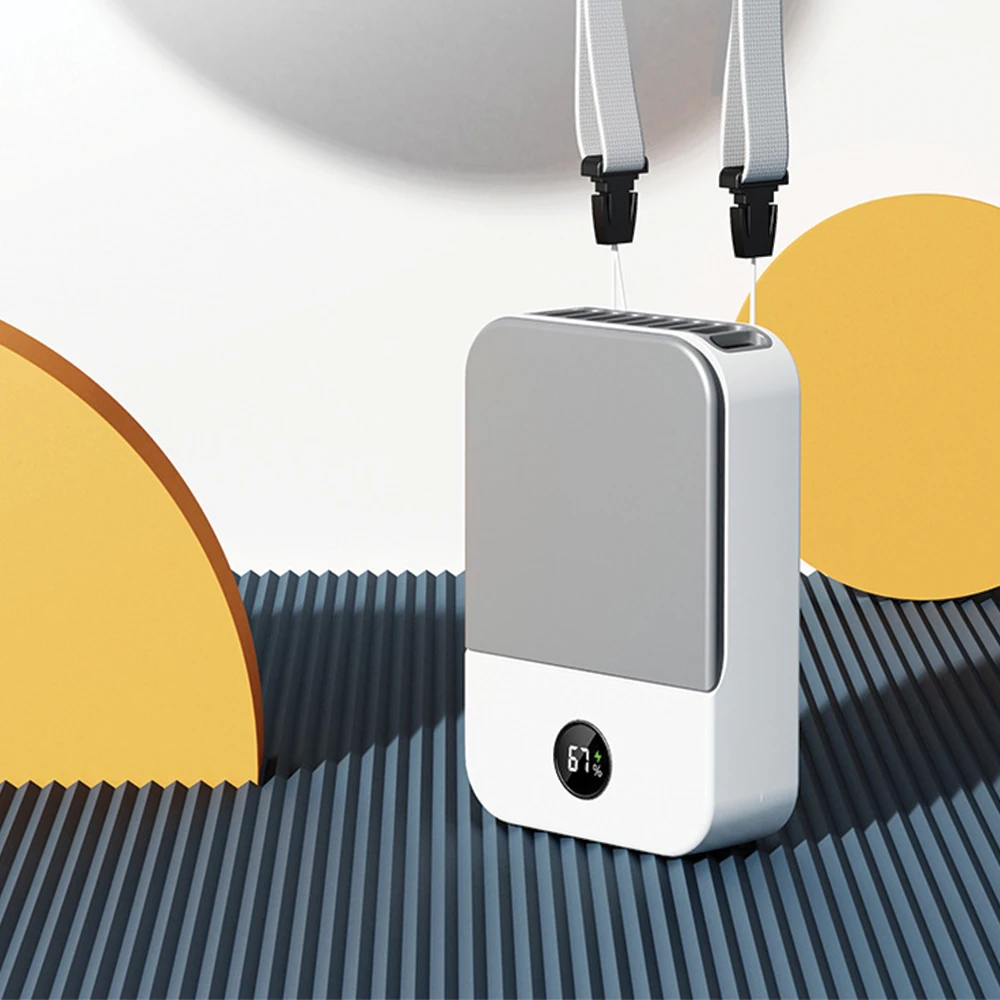 Neck Fan USB Rechargeable - Image 6