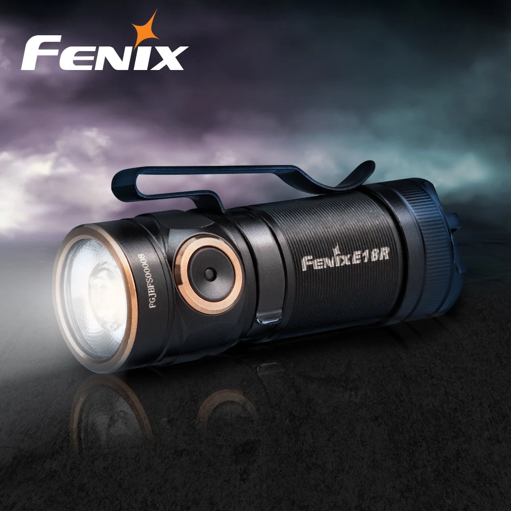 Fenix E18R XP-L Hi Led Flashlight Black 750 Lumen - Image 2
