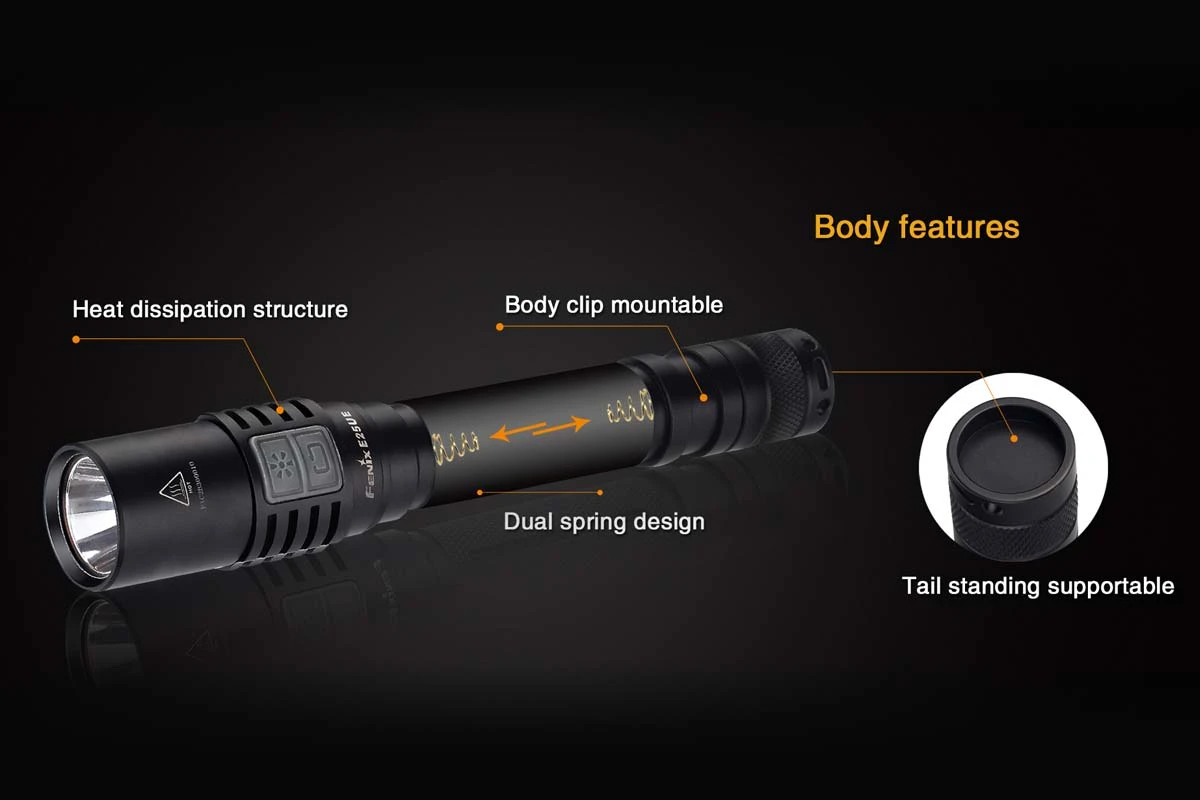 Fenix E25 LED Flashlight (UE Version) - Image 3