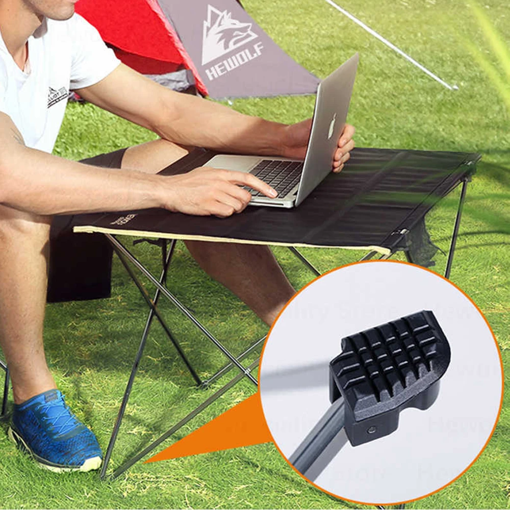Hewolf Ultralight Foldable Table Black - Image 3