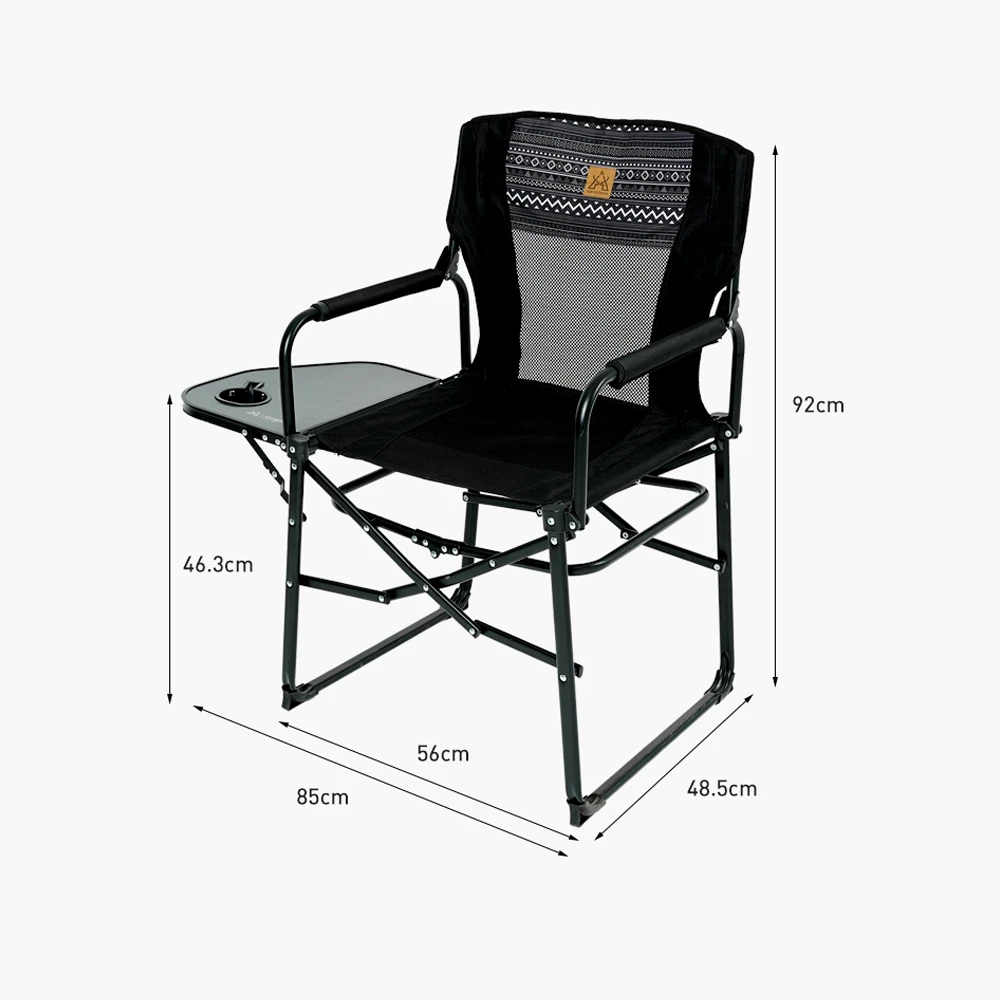KZM Collapsible Chair With Table - Image 6