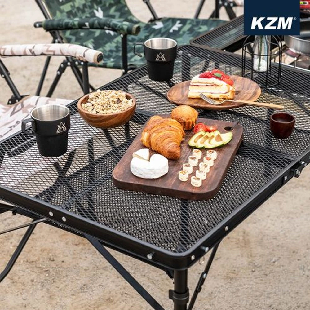 KZM Union Iron Mesh 2 Folding Table - Image 3