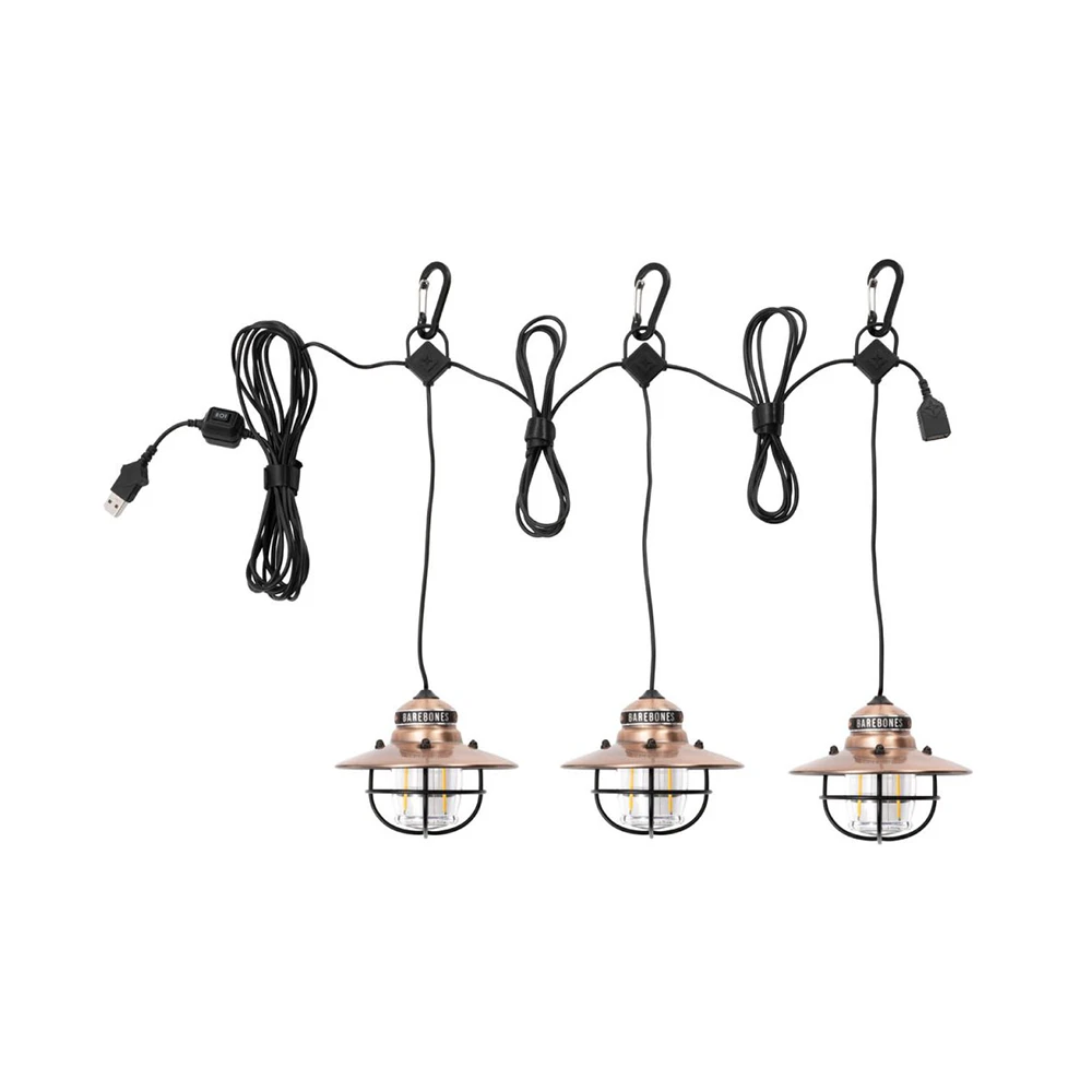 Barebones Edison String Lights Copper - Image 2