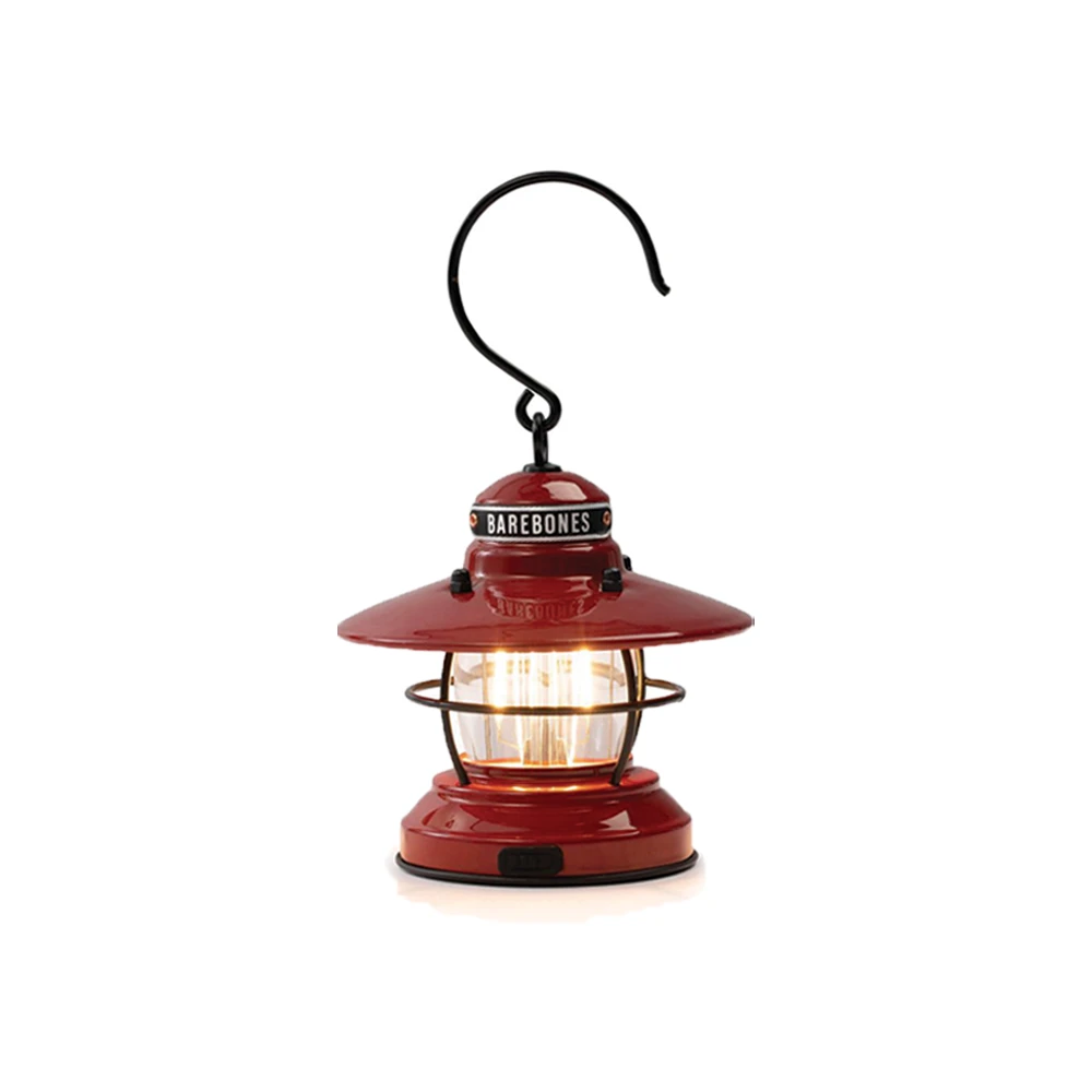 Barebones Edison Mini Lantern Red - (3-Pack) - Image 2