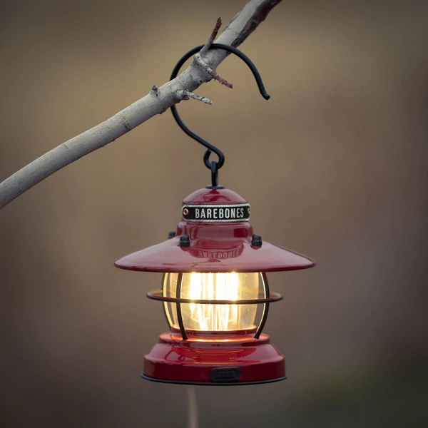 Barebones Edison Mini Lantern Red - (3-Pack) - Image 4