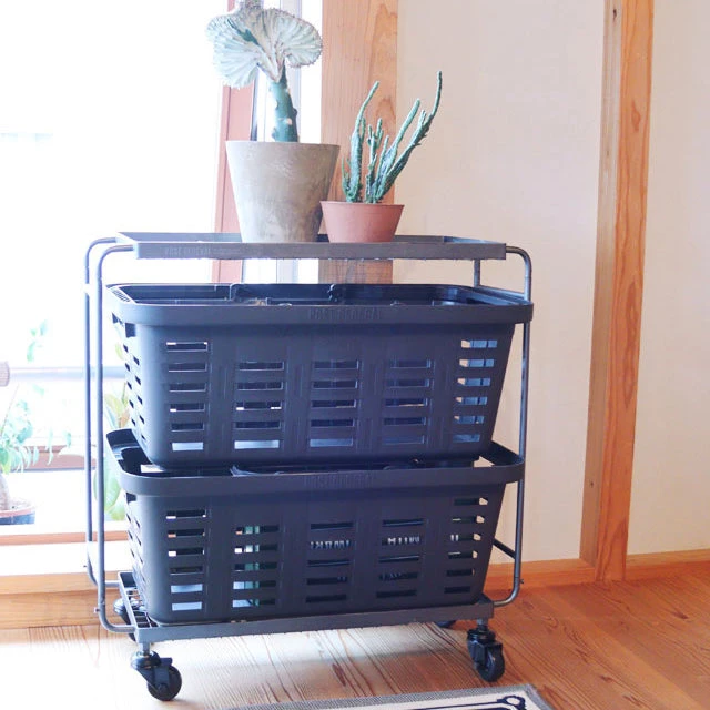 Post General Iron Wagon With Heavy Duty Basket Long - Image 4