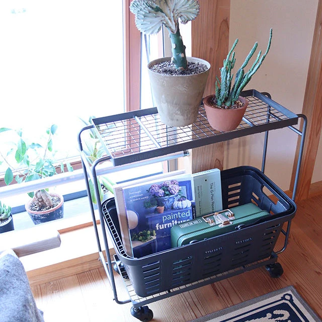 Post General Iron Wagon With Heavy Duty Basket Long - Image 5