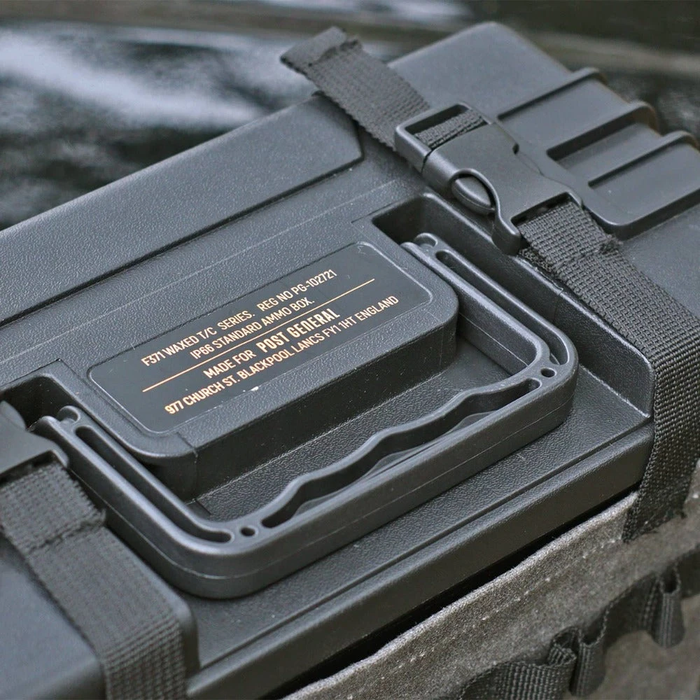 Post General Waxed Canvas Ammo Tool Box - Image 3