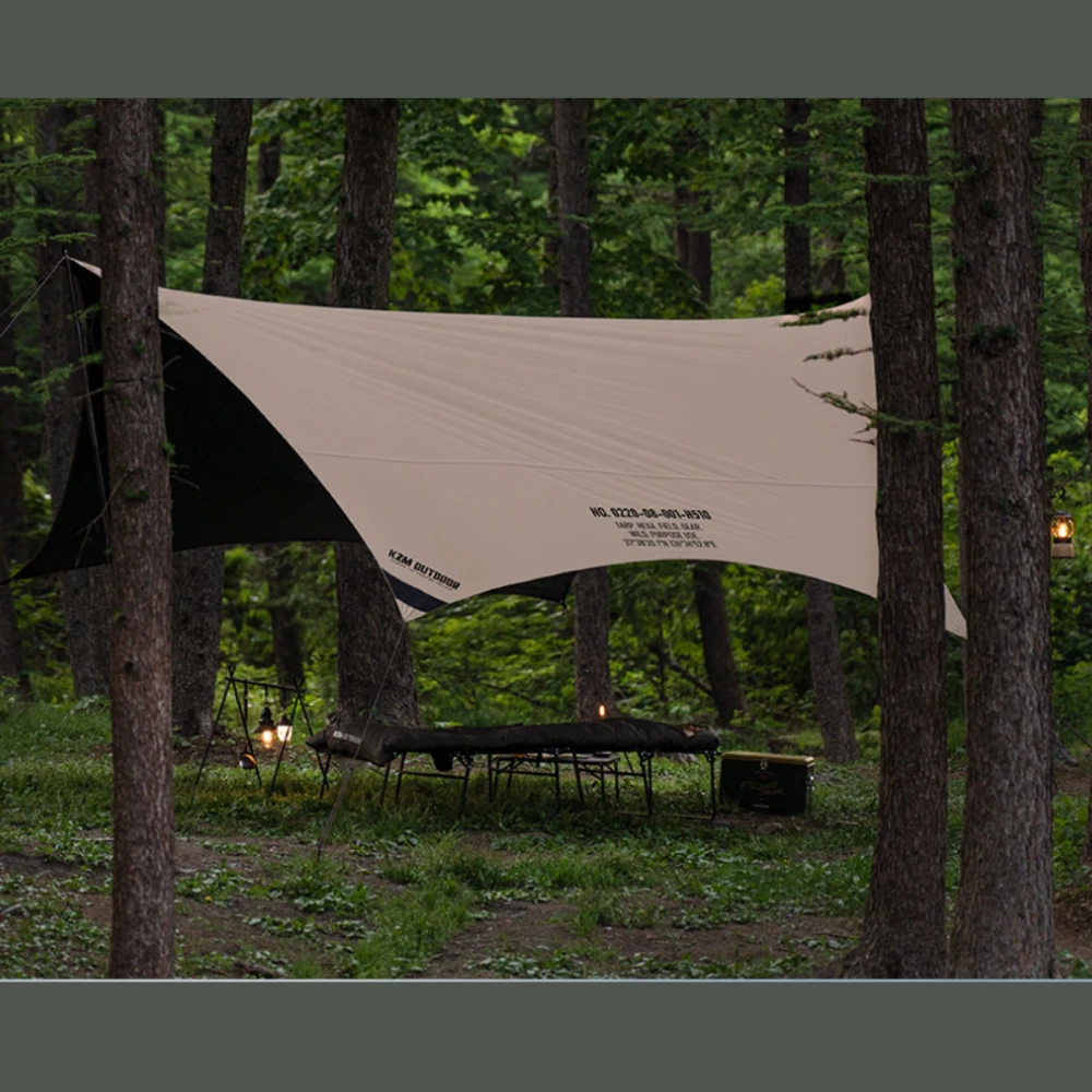KZM Wild Field Hexa Tarp - Image 6