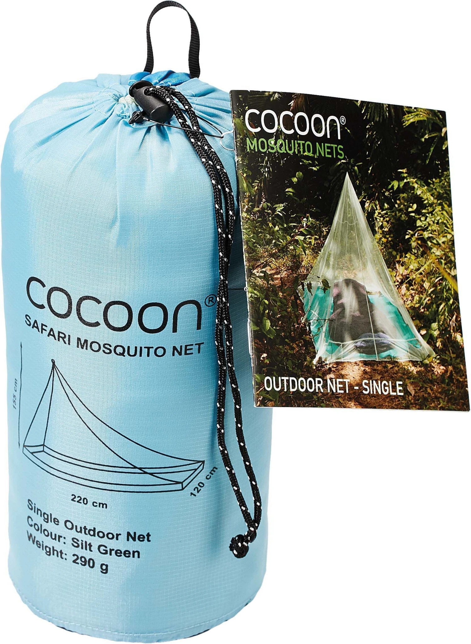 Cocoon Mosquito Nets Single -Silt Green - Image 2