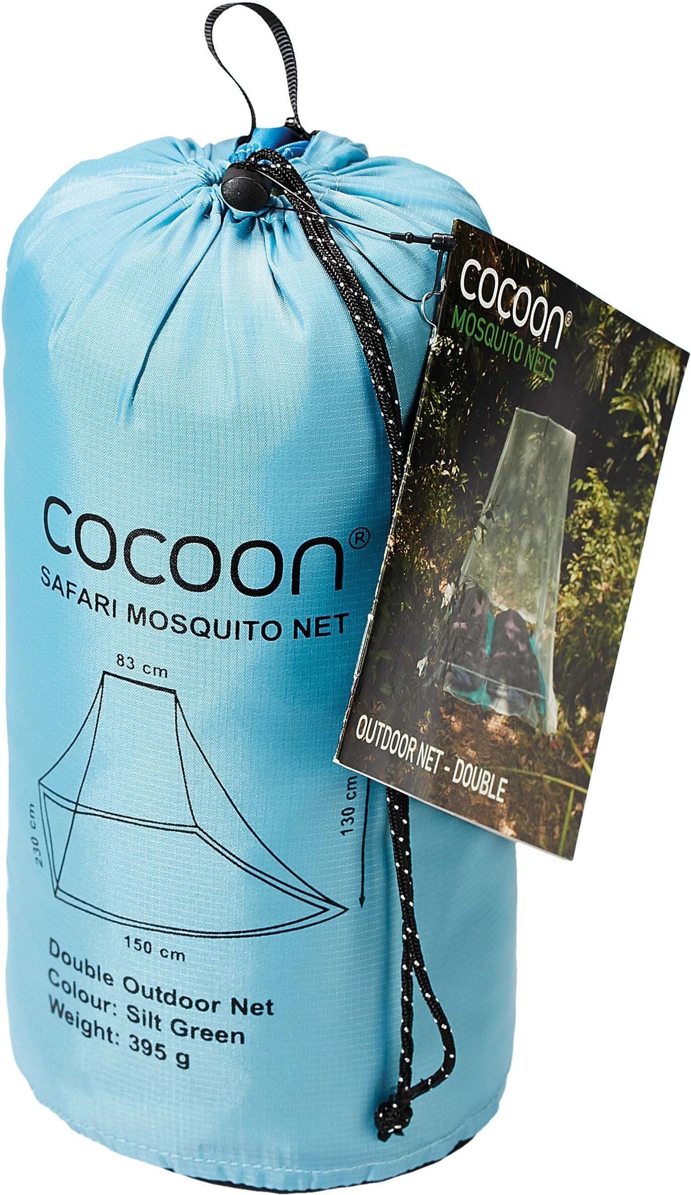Cocoon Mosquito Nets Double -Silt Green - Image 2