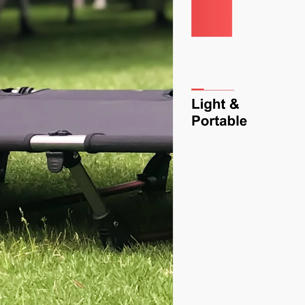 Camp Leader Low Leg Camp Bed - Image 5