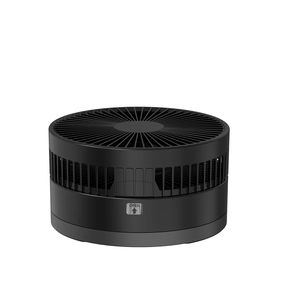 P10 Folding Retractable Camping Fan - Black - Image 6